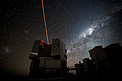 Galactic backdrop