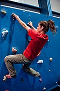 Climbing wall at Paranal