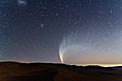 Comet McNaught over the Pacific Ocean