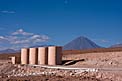 View of Licancabur volcano from the ALMA Operations Support Facility