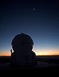 AT4 at dawn on Paranal
