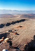 Excavations at Paranal