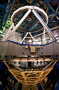 VLT Unit Telescope from inside