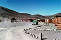 Pelicano plain, the entrance to La Silla, during the early days