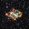Dying Star Puffs a Cosmic Dragon