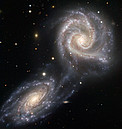 Mounted image 111: Arp 271 — Galaxies Drawn Together