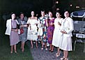 Ladies participating in the ESO end of the year celebration in 1984