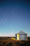 Stars Trails over the Site Testing Station in South Africa
