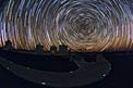 Startrails over the VLT platform