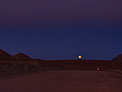 Moonset near Chajnantor