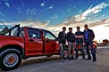 ESO Ultra HD Expedition team at the start of the journey to La Silla.
