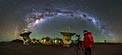 Milky Way Arcs Over ALMA
