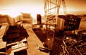 Construction Crane on the VLT PLatform