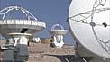 Four ALMA Antennas at the OSF