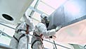 Glueing of an antenna