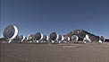 Timelapse sequence of ALMA antennas at Chajnantor (part 1)