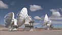 ALMA Antennas at Chajnantor (Time-lapse)