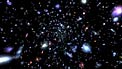 Zooming in on the most distant galaxy ever measured