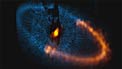 Zoom em Fomalhaut e em seu disco de poeira