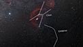 Zoom sulla galassia a spirale NGC 1637