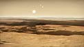 Artist's impression of the Gliese 667C system