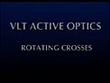 Wonders of Active Optics: Rotating crosses