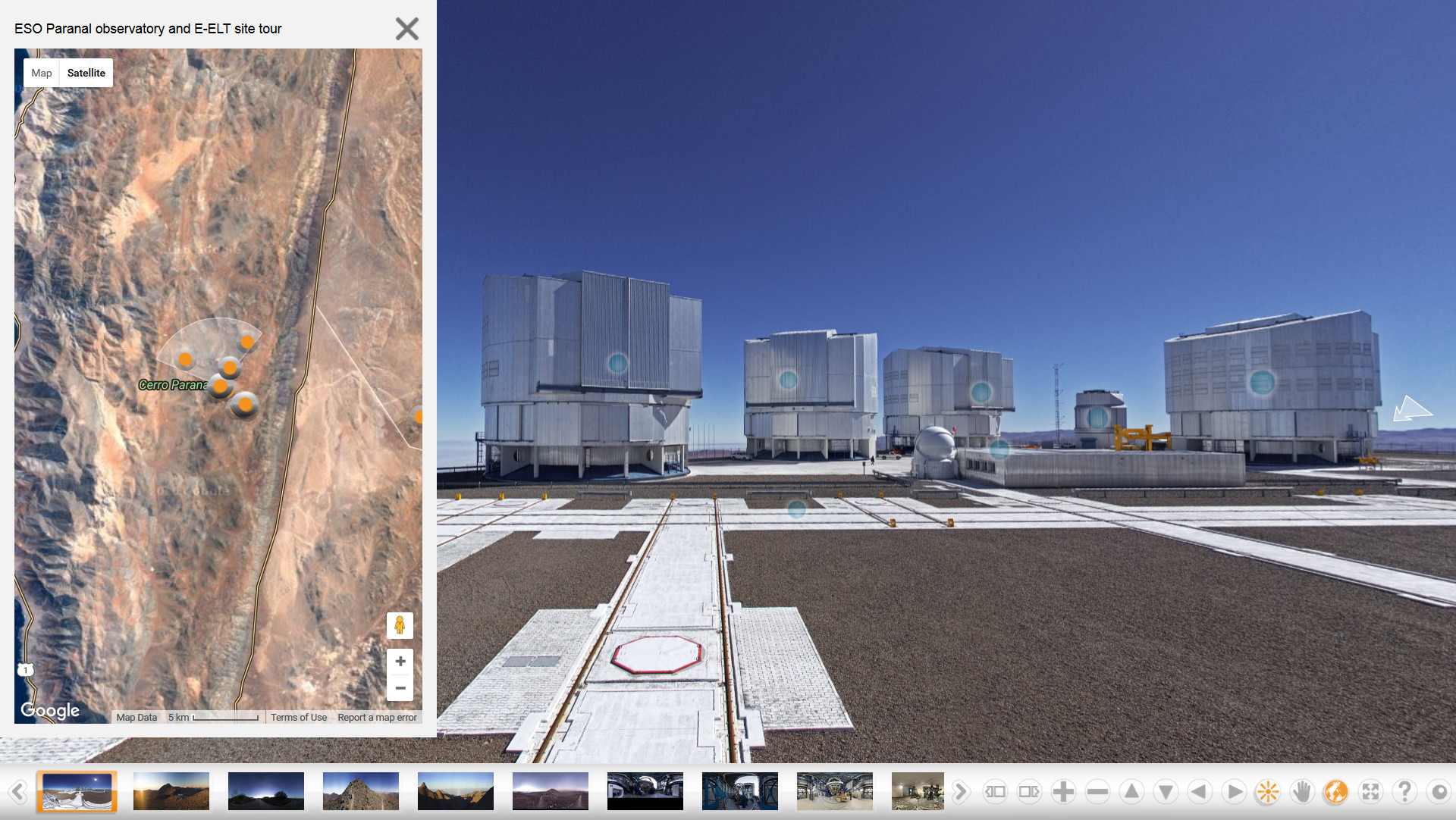 Virtual Paranal