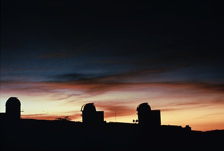 Dusk at La Silla