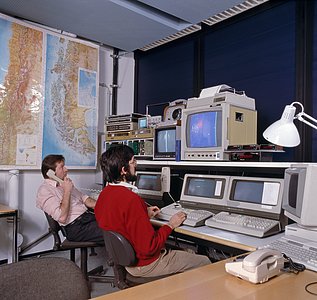 MPG/ESO 2.2-metre telescope control room