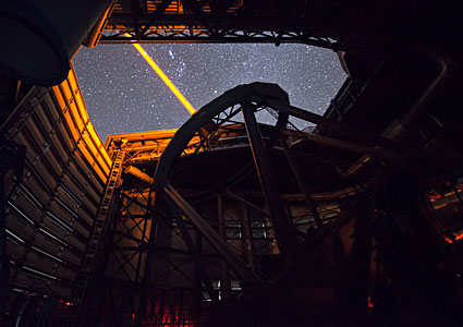 PARLA laser at the VLT