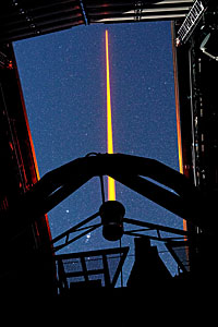 The Laser Guide Star of Paranal in operation