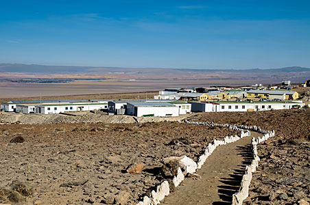 Paths in the desert