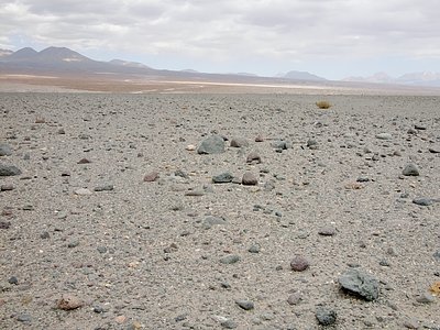 Mars-like landscape at the ALMA site