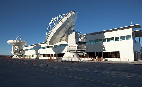 ALMA antennas and OSF