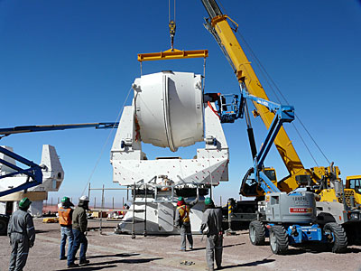 Assembling European antennas