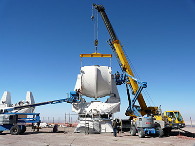 Assembling European antennas