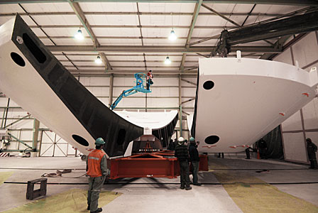 Assembly of the first Backup Structure