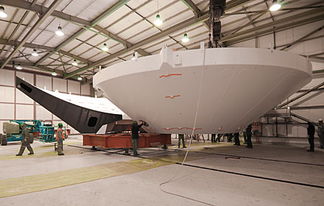 Assembly of the first Backup Structure