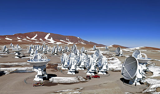 ALMA from the Air