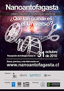 Poster for the Nanoantofagasta competition