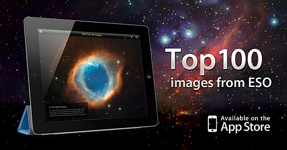 The ESO Top 100 Images iPad App