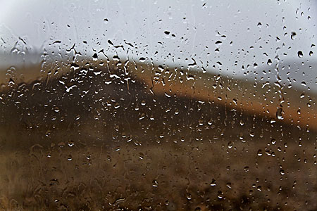 Lluvia en el lugar más árido del mundo
