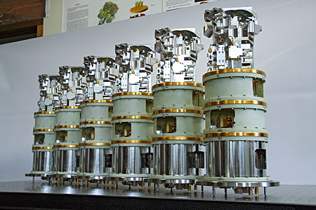 Band 9 receiver cartridges for ALMA