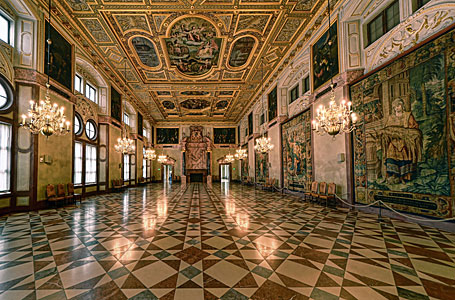 Salón imperial de la Residencia de Múnich, Alemania