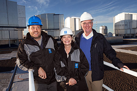 Chief Scientific Adviser to the European Commission, Anne Glover, visits ESO’s Paranal Observatory