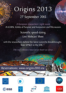 Origins 2013 poster