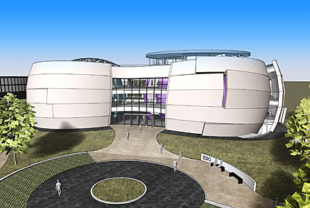 The new planetarium and exhibition centre at ESO Headquarters
