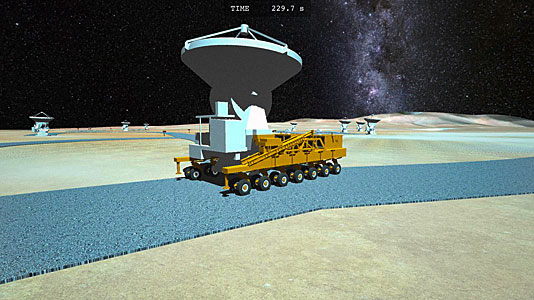 Screenshot from Chajnantor: Race Against Time
