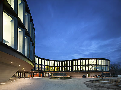 A view of the ESO Headquarters Extension
