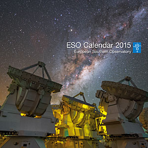 Cover of ESO Calendar 2015
